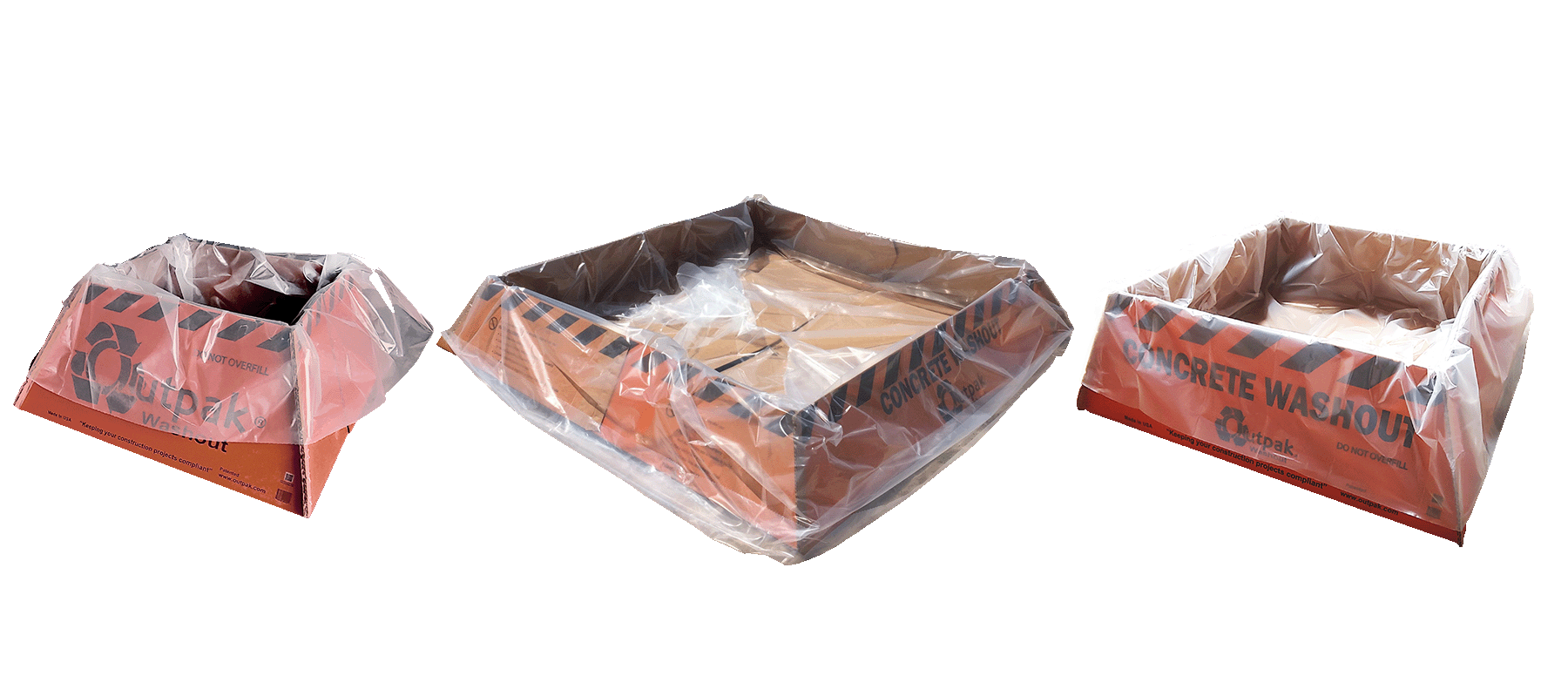 Corrugated Washout Products from Outpak.