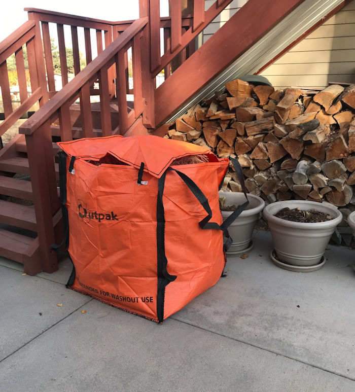 Standing Debris Bag