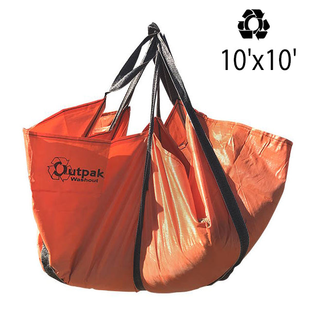 netto tarp Outpak Heavy Duty Sling - 10'x10' | Lifting Tarp Bluetooth-Helm resistant to protect objects Size:57.5cm (22.5